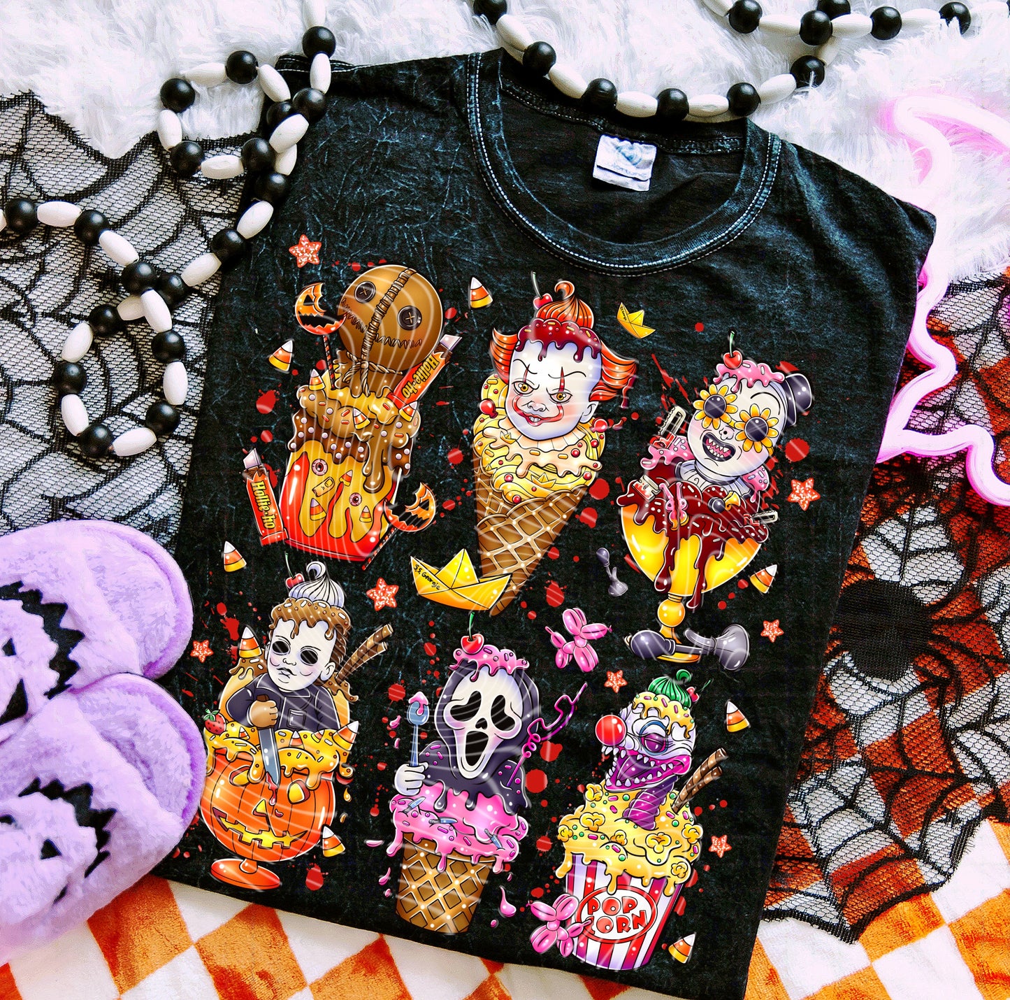 Kids Ice Cream Horror Shirt