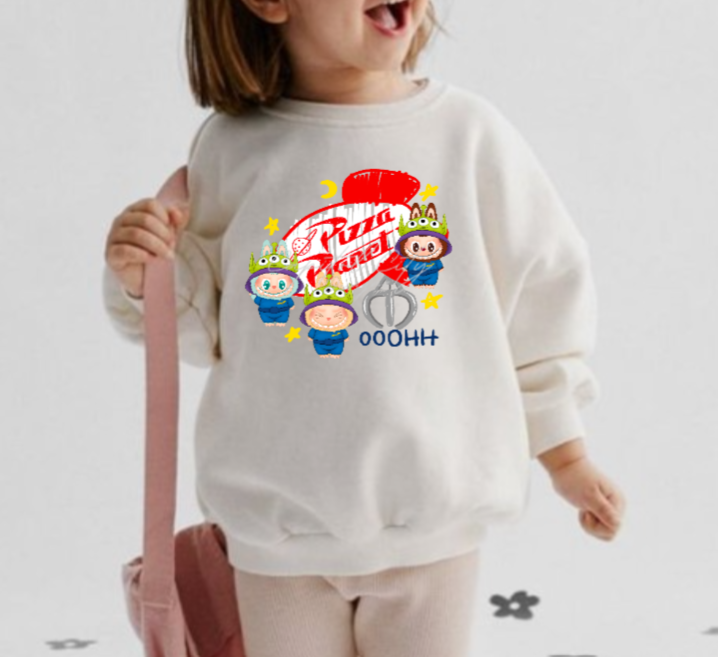 Bubu Toys Alien Kids Sweatshirt (Kids/Youth)