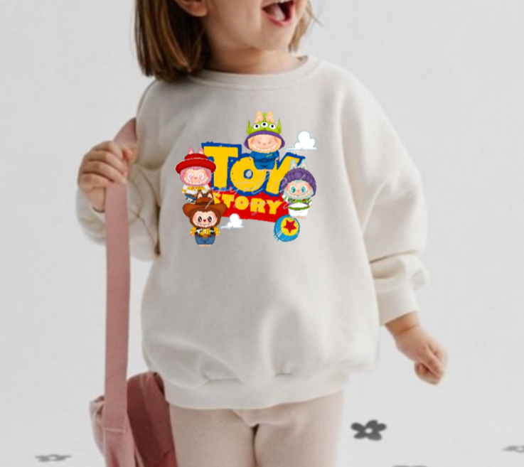 Bubu Toys Story Kids Sweatshirt (Kids/Youth)