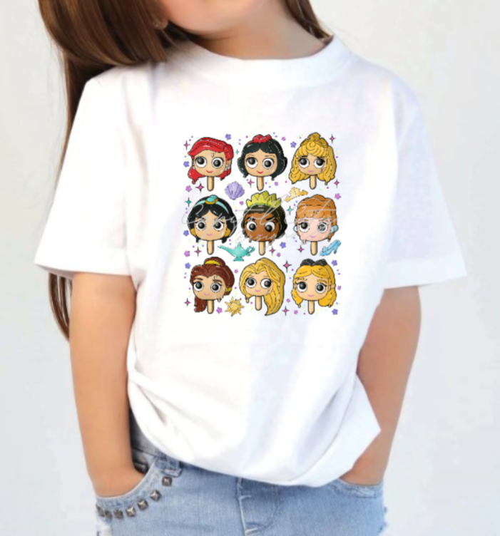 Kids Popsicle Princess Kids Shirt