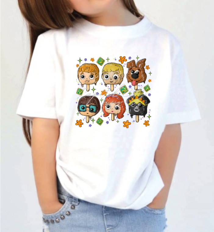 Kids Popsicle Scooby Kids Shirt