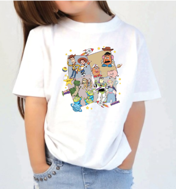 Kids Toy Character Kids Shirt