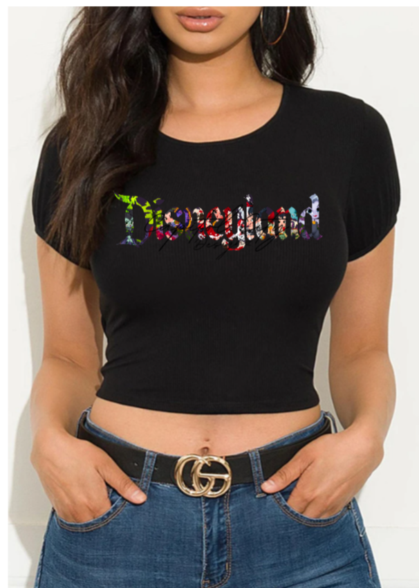 Disneyland Crop Top