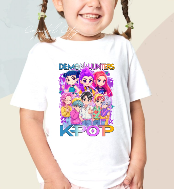 Kids Kpop Anime Shirt