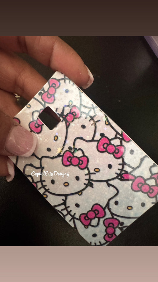 Hk Credit Card Skin Sticker