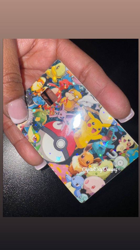 Pocket Monsters Credit Card Skin Sticker