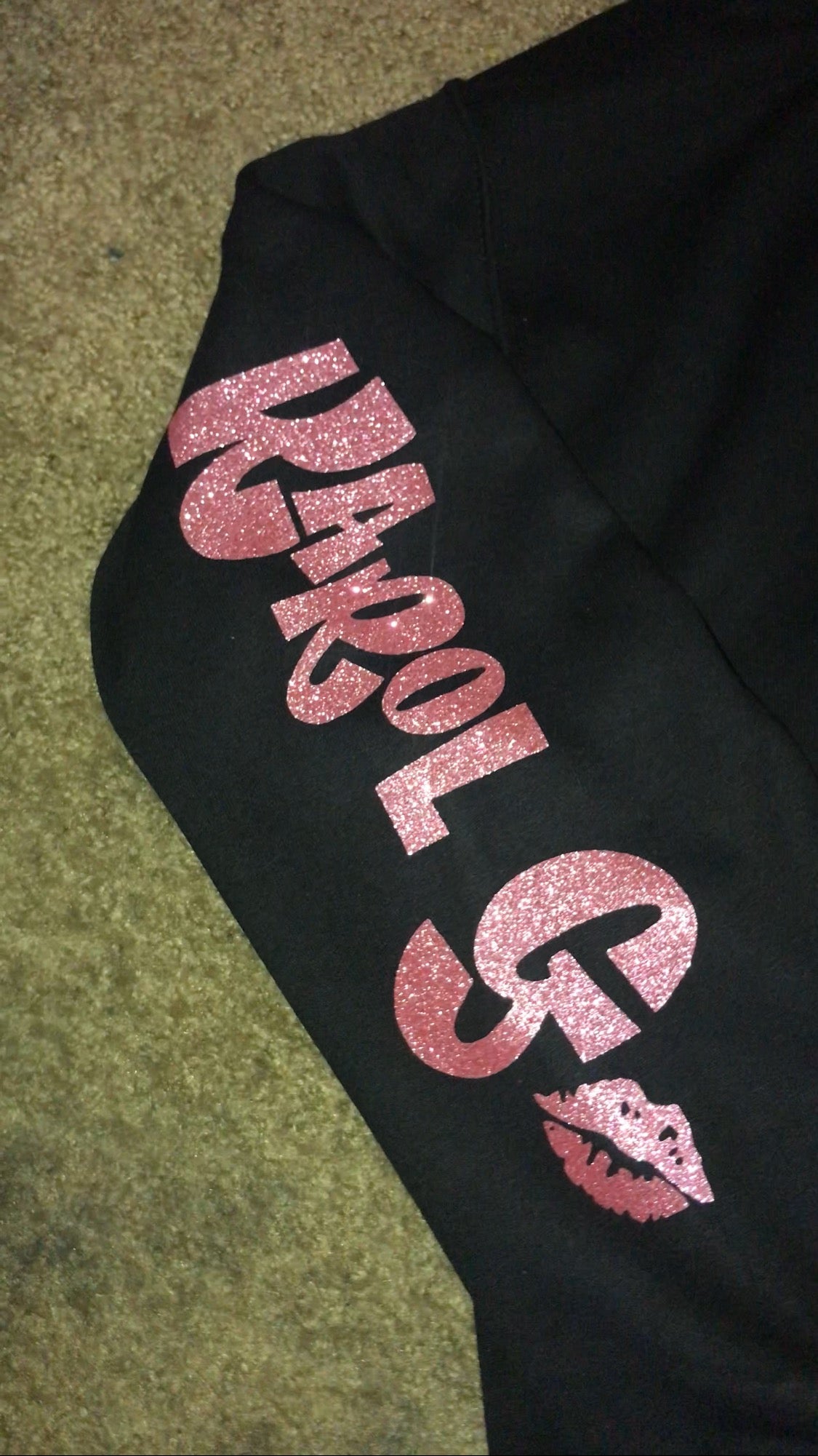 Karol G Glitter Hoodie