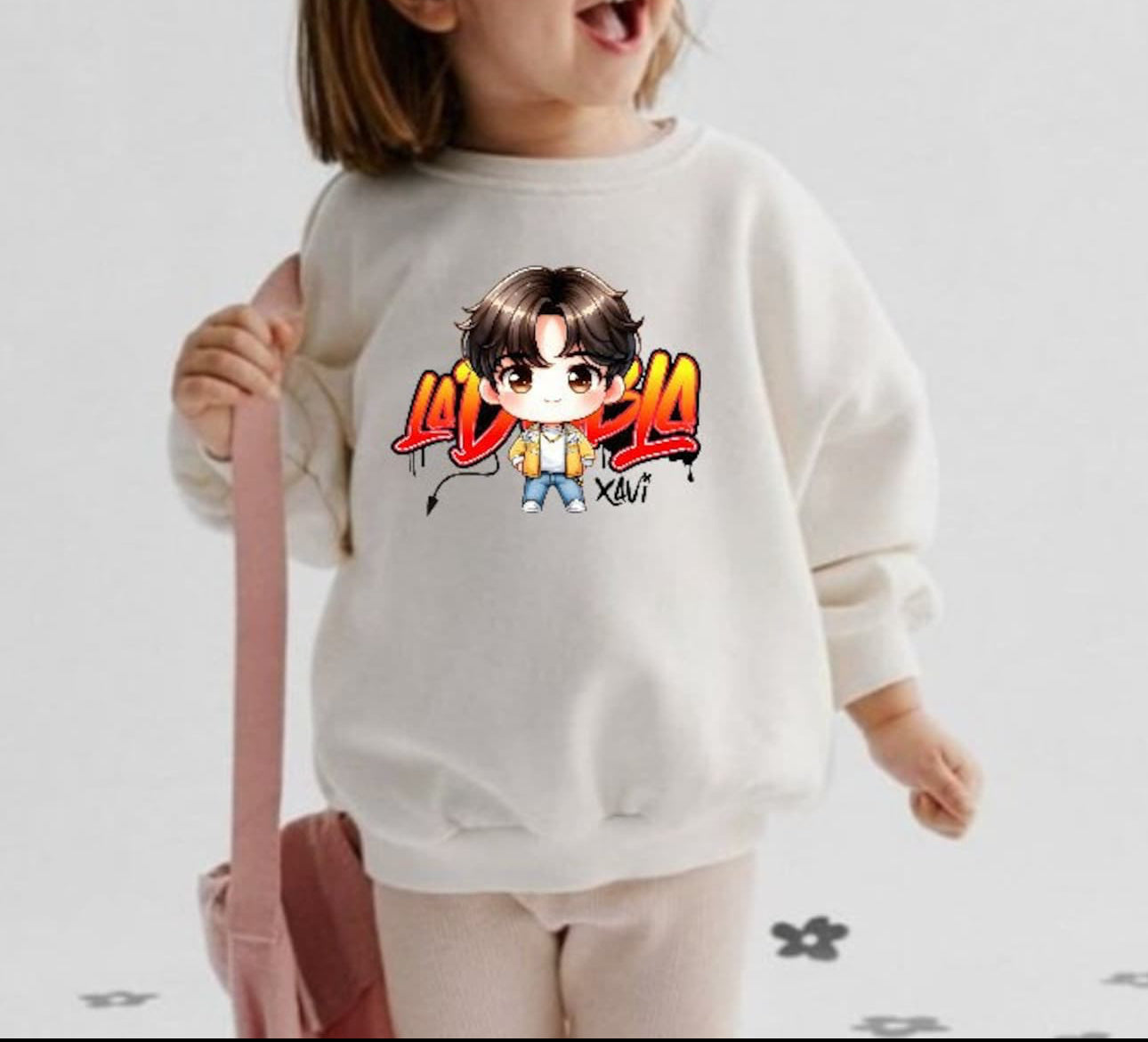 Kids Xavi, La Victima, La Diabla, Kids Sweatshirt