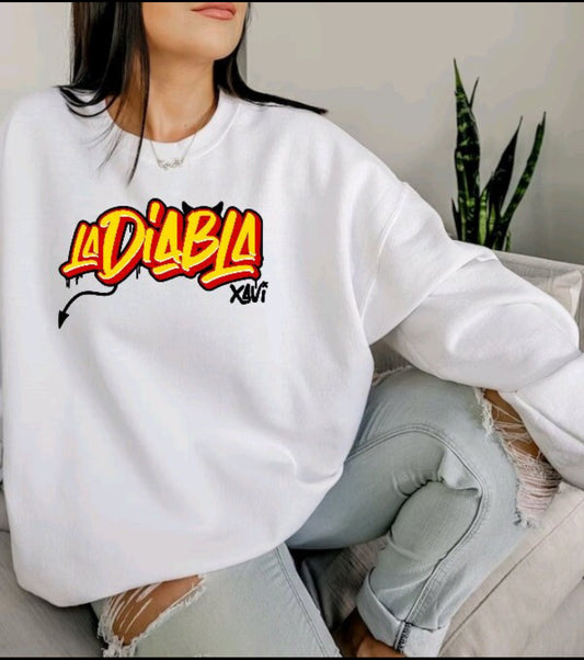 Xavi, La Diabla Unisex Sweatshirt