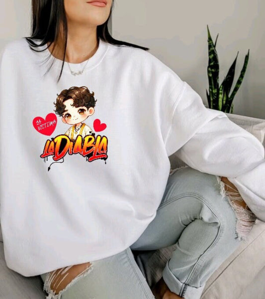 Xavi, La Diabla Unisex Sweatshirt