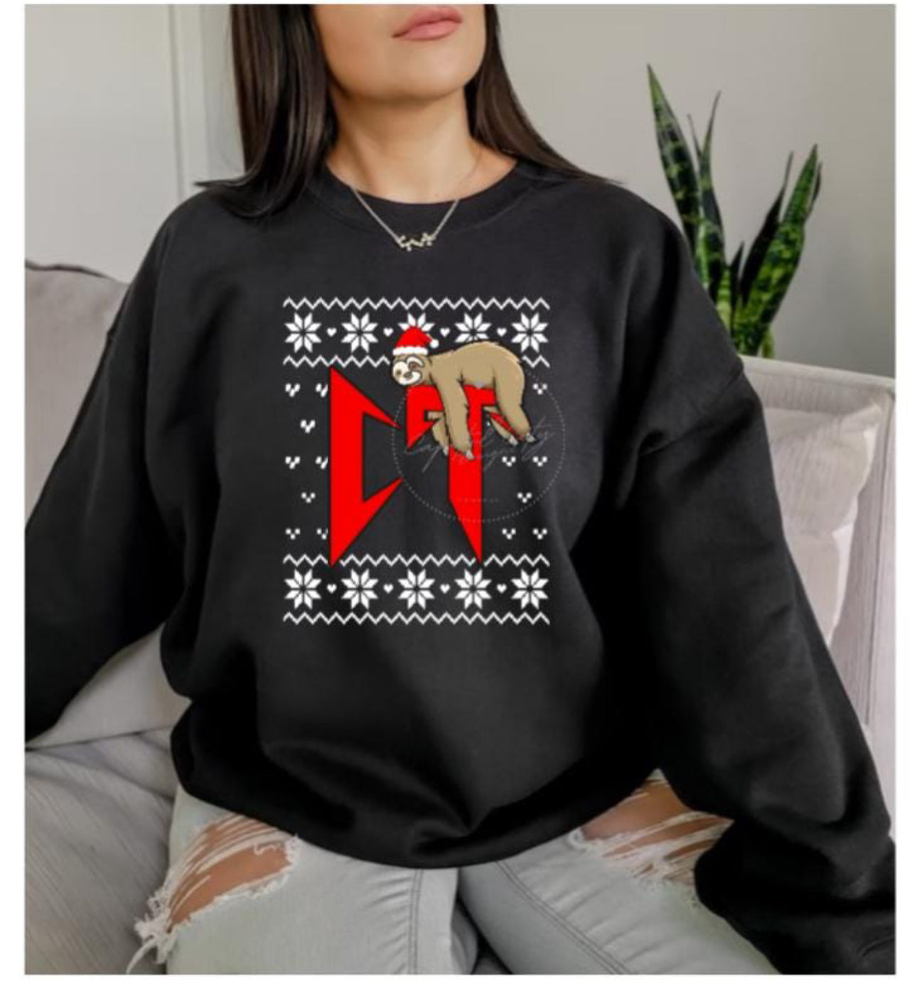 Christmas Ugly Sweatshirt CT Nata