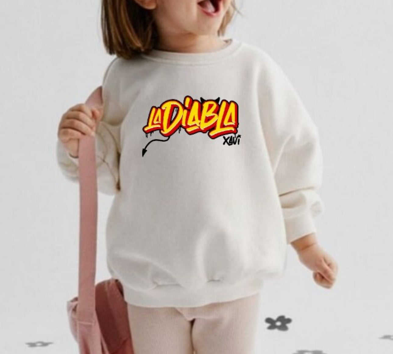 Kids Xavi, La Victima, La Diabla, Kids Sweatshirt