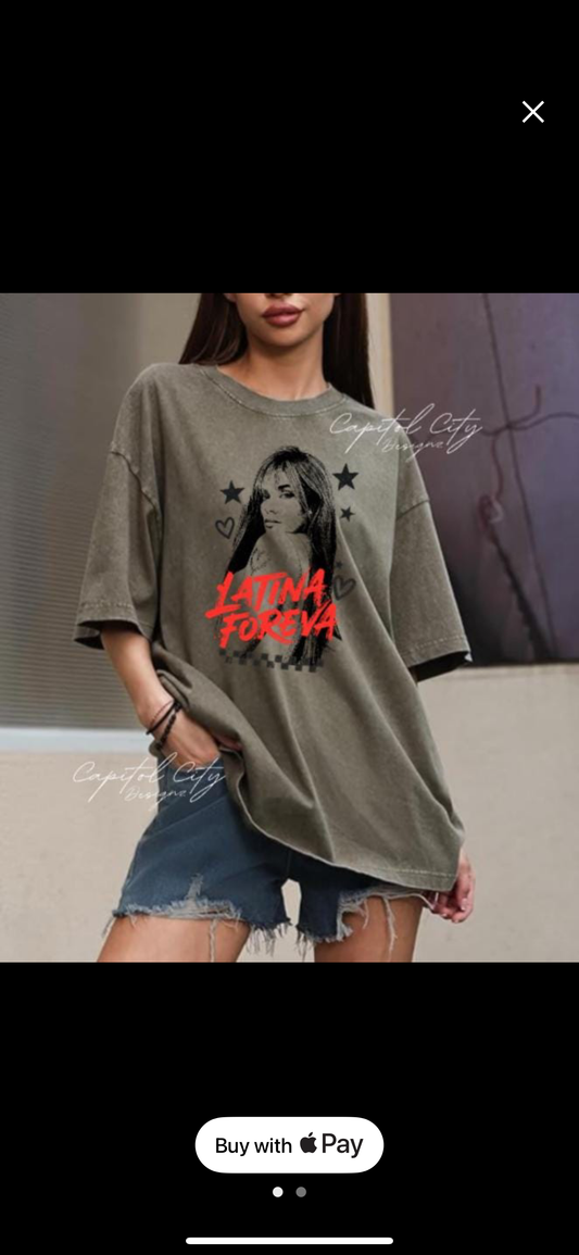 Karol G Latina Foreva Oversized Shirt
