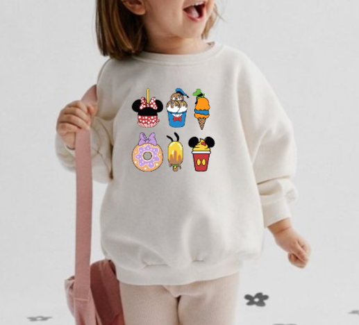 Kids Snacks Mode Sweatshirt