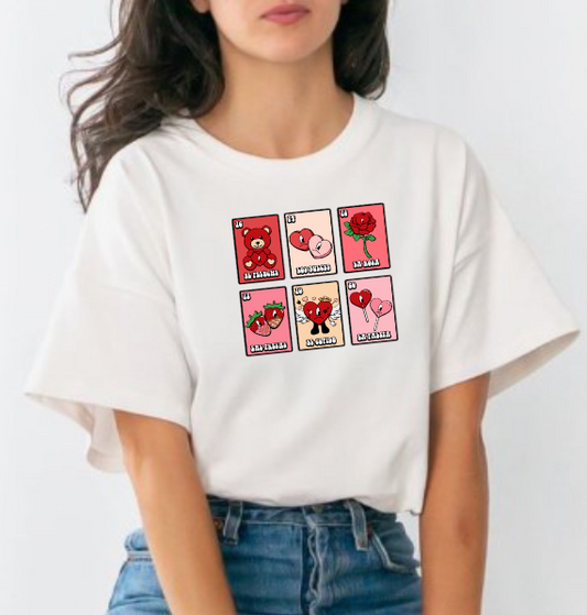 Bad Bunny x Valentine Loteria Shirt