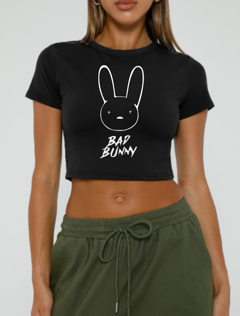 Bad Bunny Crop Top