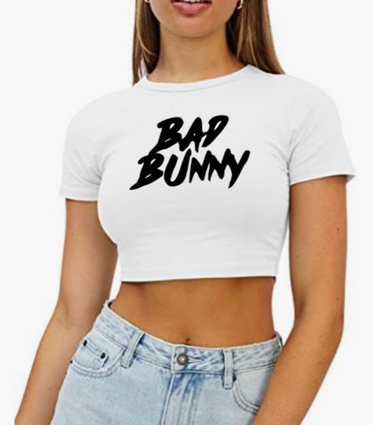 Bad Bunny Crop Top