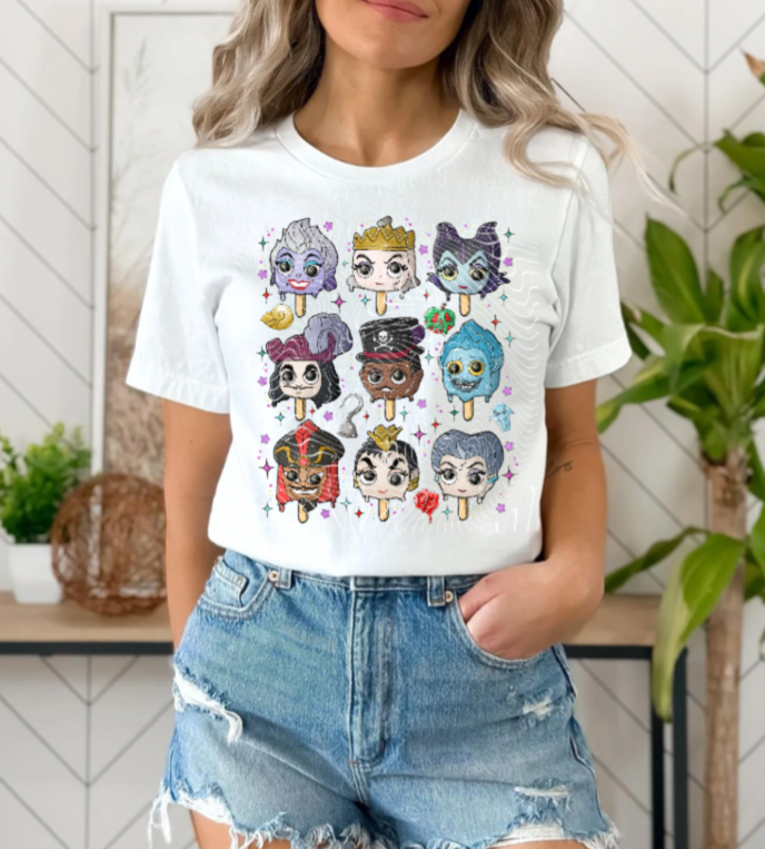 Popsicle Villains Shirt