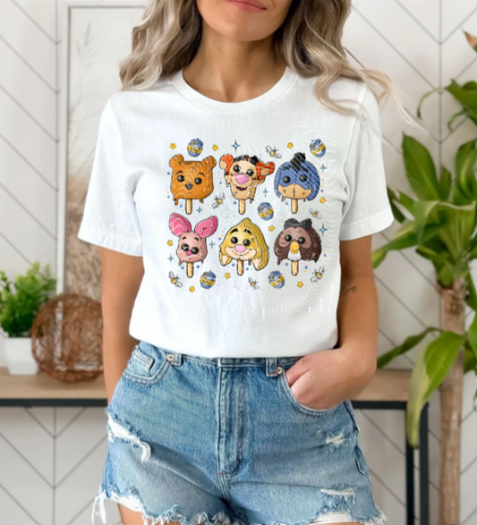 Popsicle Pooh Bear Shirt