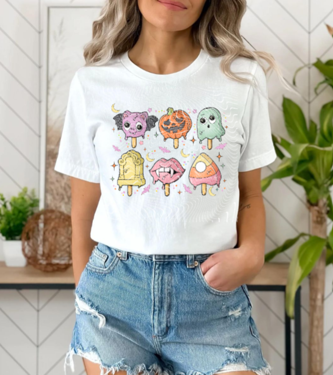 Popsicle Spooky Halloween Shirt