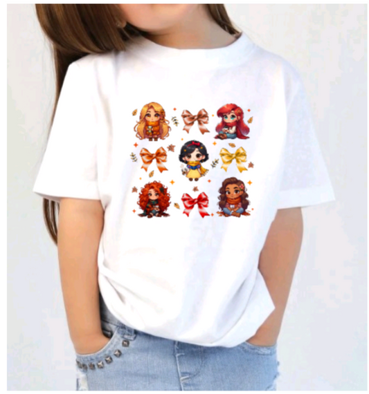 Kids Princess Fall Shirt