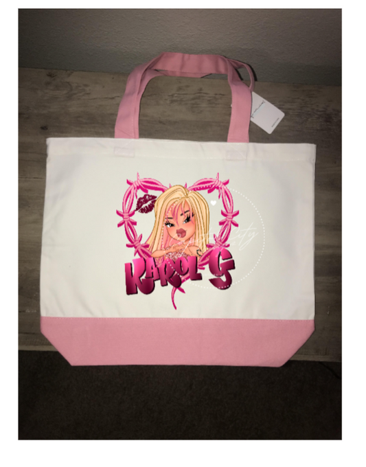 Karol G Batz Tote Bag