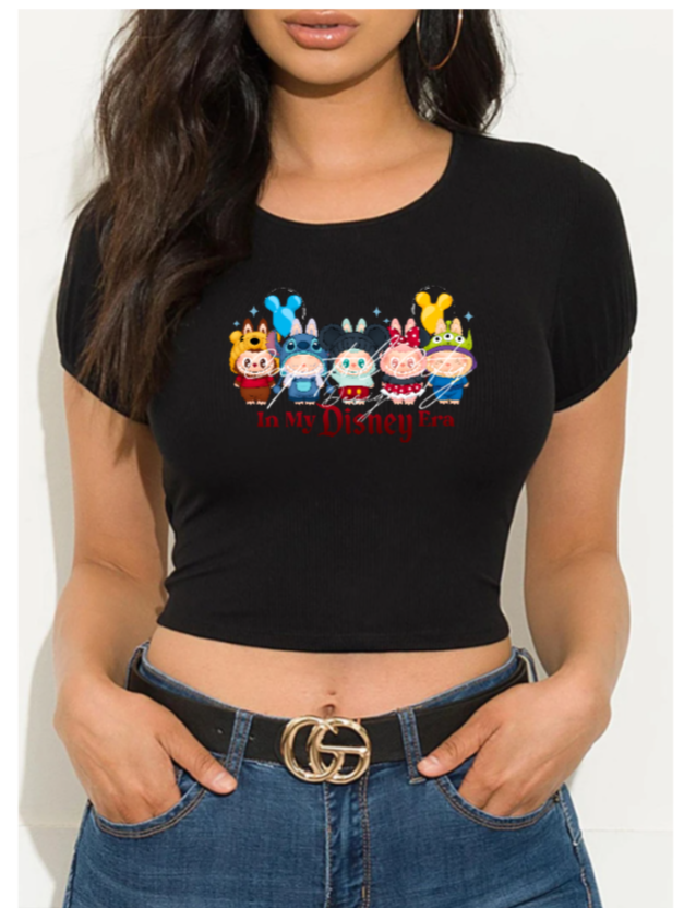 Labubu In My Era Crop Top