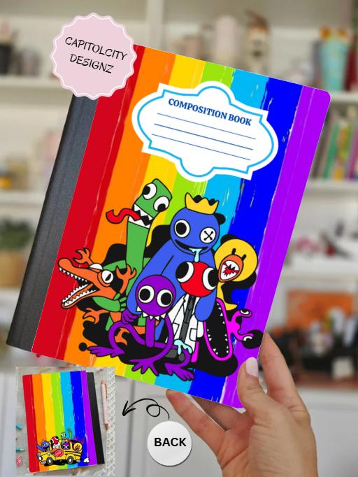 Rainbow Friends Notebook