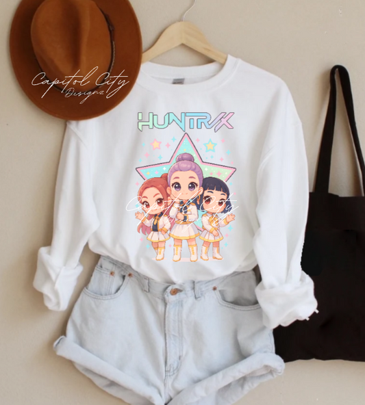 Anime K=Pop Sweater