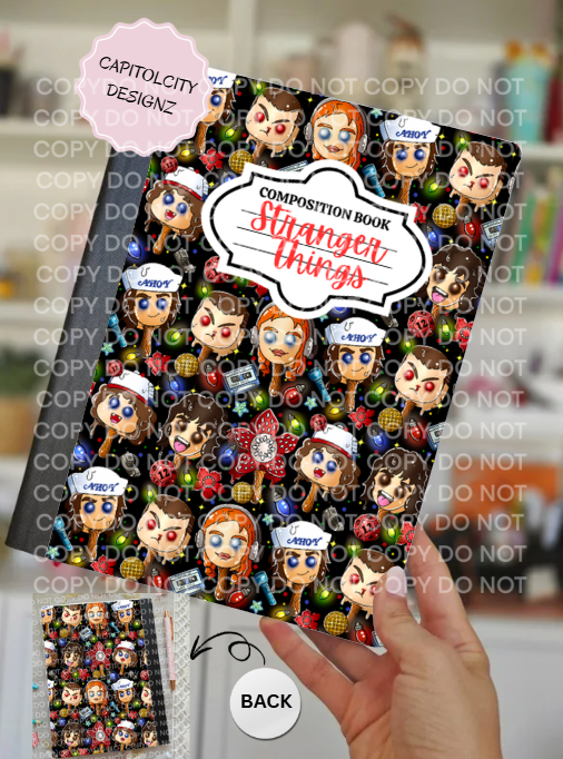 Strange Things Notebook