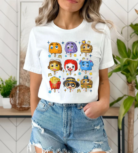 Popsicle Retro Food Shirt