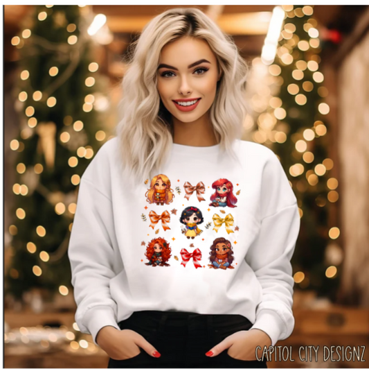 Princess Fall Sweatshirt