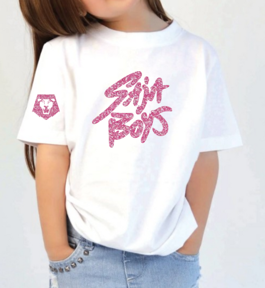 Kids Kpop Anime Glitter Shirt