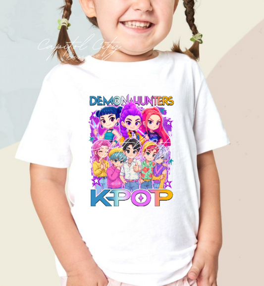 Kids Kpop Anime Shirt