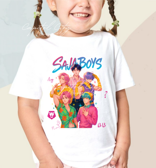 Kids Kpop Anime Shirt