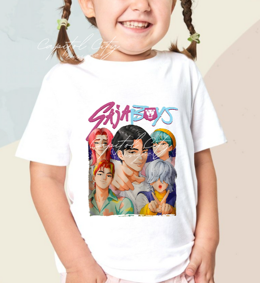 Kids Kpop Anime Shirt