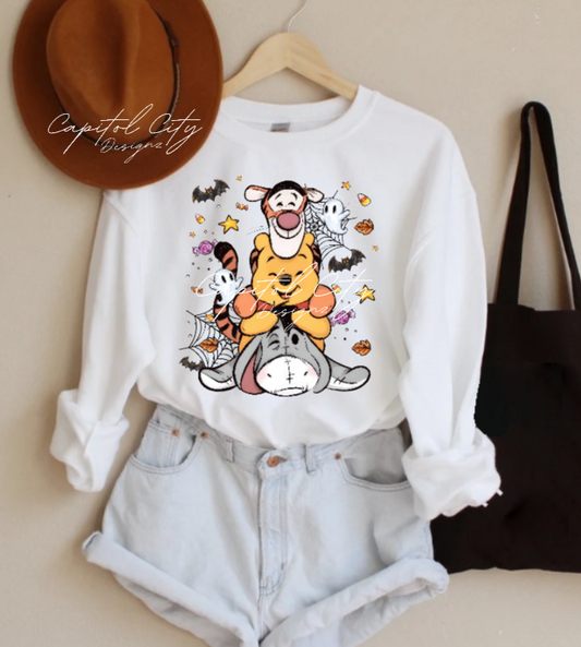 Bear and Friends Character Sweater
