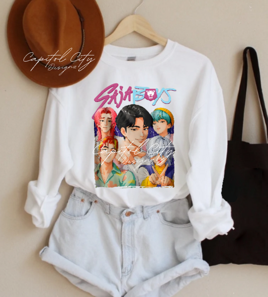 Anime K=Pop Sweater