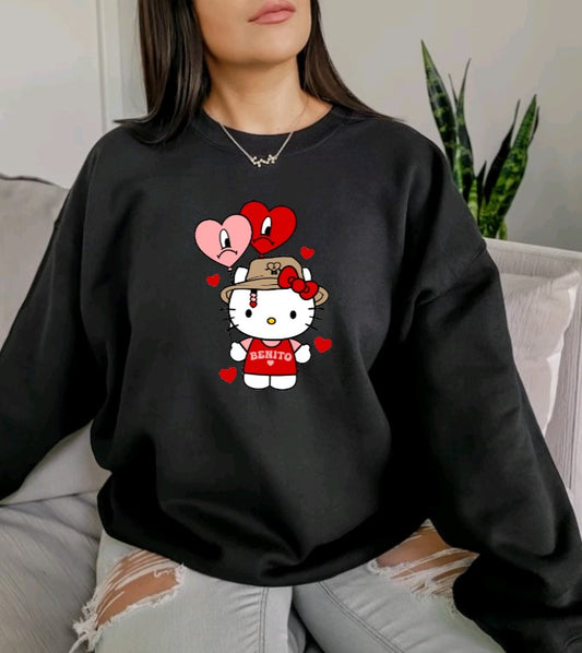 Hello Bad Bunny Sweatshirt